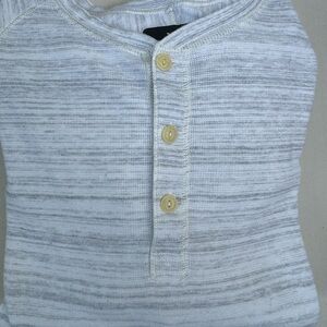 Men’s American Eagle L/S knit T- Shirt Top. Size XL Tall. Cotton Blend. 3 button